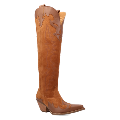 Dingo Drama Queen - Women's Suede Leather Cowgirl Boots