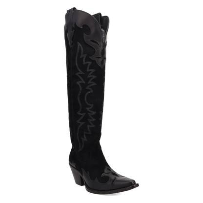 Dingo Drama Queen - Women's Suede Leather Cowgirl Boots