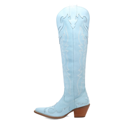 Dingo Drama Queen - Women's Suede Leather Cowgirl Boots