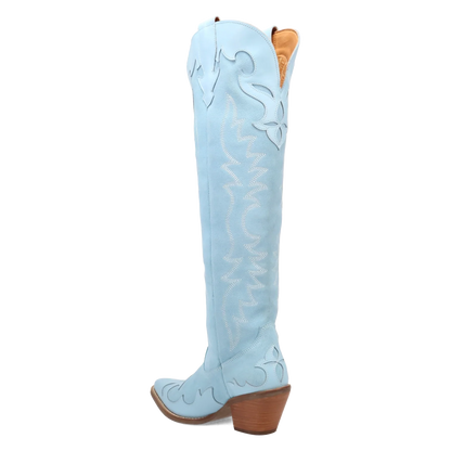 Dingo Drama Queen - Women's Suede Leather Cowgirl Boots