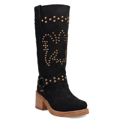 Dingo Troubadour - Women's Suede Leather Cowgirl Boots
