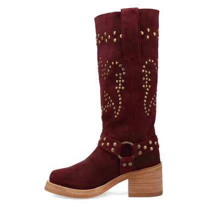 Dingo Troubadour - Women's Suede Leather Cowgirl Boots