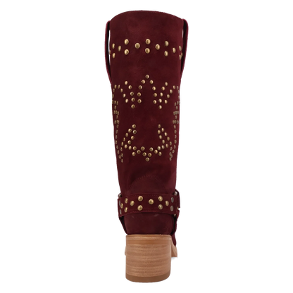 Dingo Troubadour - Women's Suede Leather Cowgirl Boots
