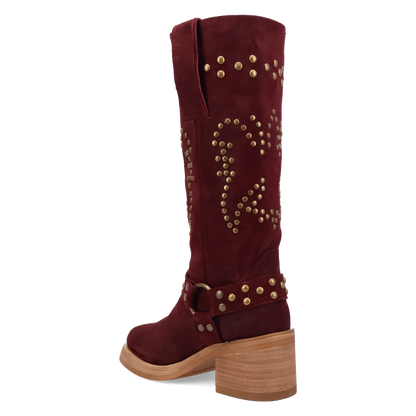 Dingo Troubadour - Women's Suede Leather Cowgirl Boots