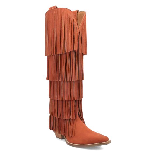 Dingo Wild Child - Women's Suede Leather Cowgirl Boots
