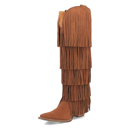 Dingo Wild Child - Women's Suede Leather Cowgirl Boots