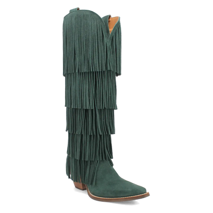 Dingo Wild Child - Women's Suede Leather Cowgirl Boots