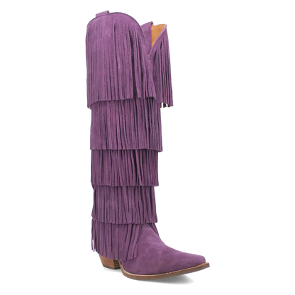 Dingo Wild Child - Women's Suede Leather Cowgirl Boots