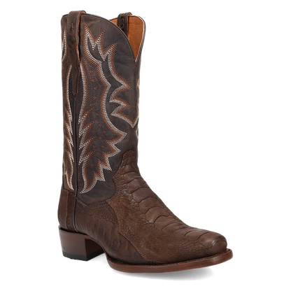 Dan Post Anders- Men's Ostrich Leg Cowboy Boots