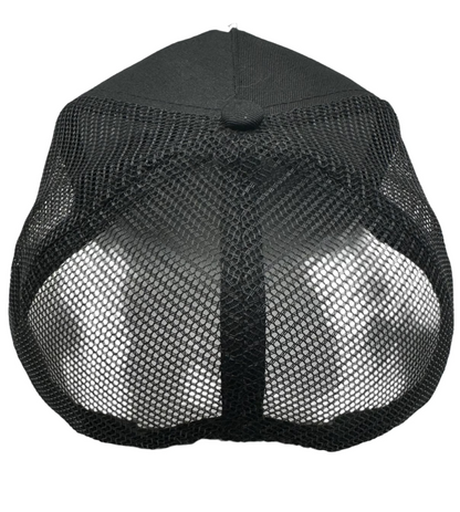 Buckin Lucky Embroidered Five-Panel Trucker Hat