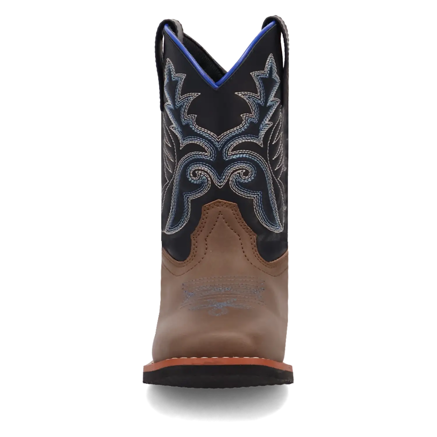 Laredo Bexley Little Kids / Big Kids Black, Brown, and Blue Cowboy Boots