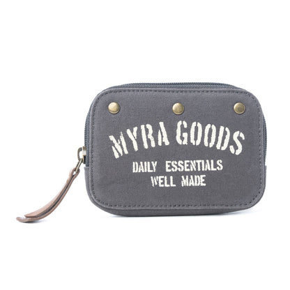 Myra Goods Raven Night Wallet in Smoky Ash