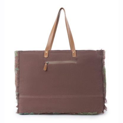 Myra Canyon Range Weekender Bag in Olive Green