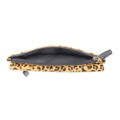 SMALL WONDER LEATHER AND HAIRON WALLET