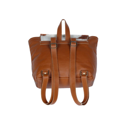 Classic Carvings Leather & Hairon Bag