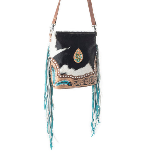 Fictitious Hand-Tooled Bag