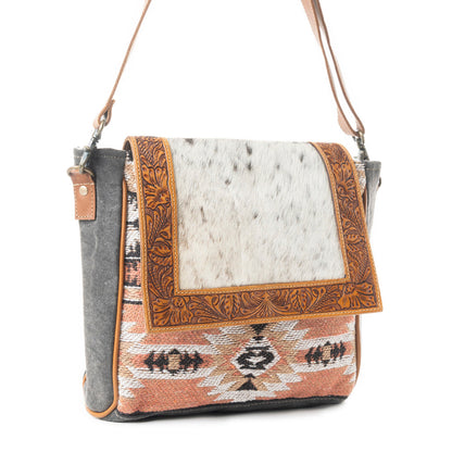SANSA LOPEZ HANDTOOLED BAG