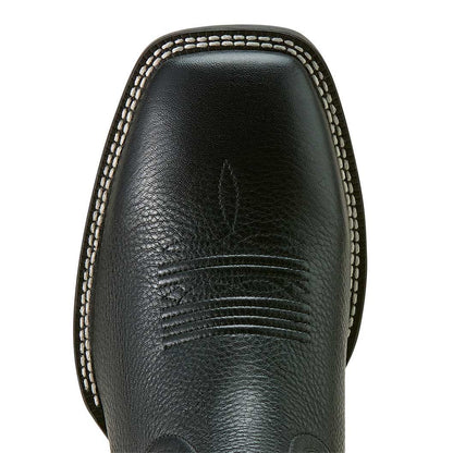 Ariat Mens Western Big Rig Wide Square Toe Cowboy Boot – Comfortable Durable Leather Work Boot