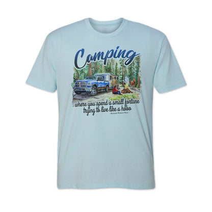 CAMPING IRONY Adult Unisex Western Tee T-Shirt