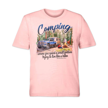 CAMPING IRONY Adult Unisex Western Tee T-Shirt