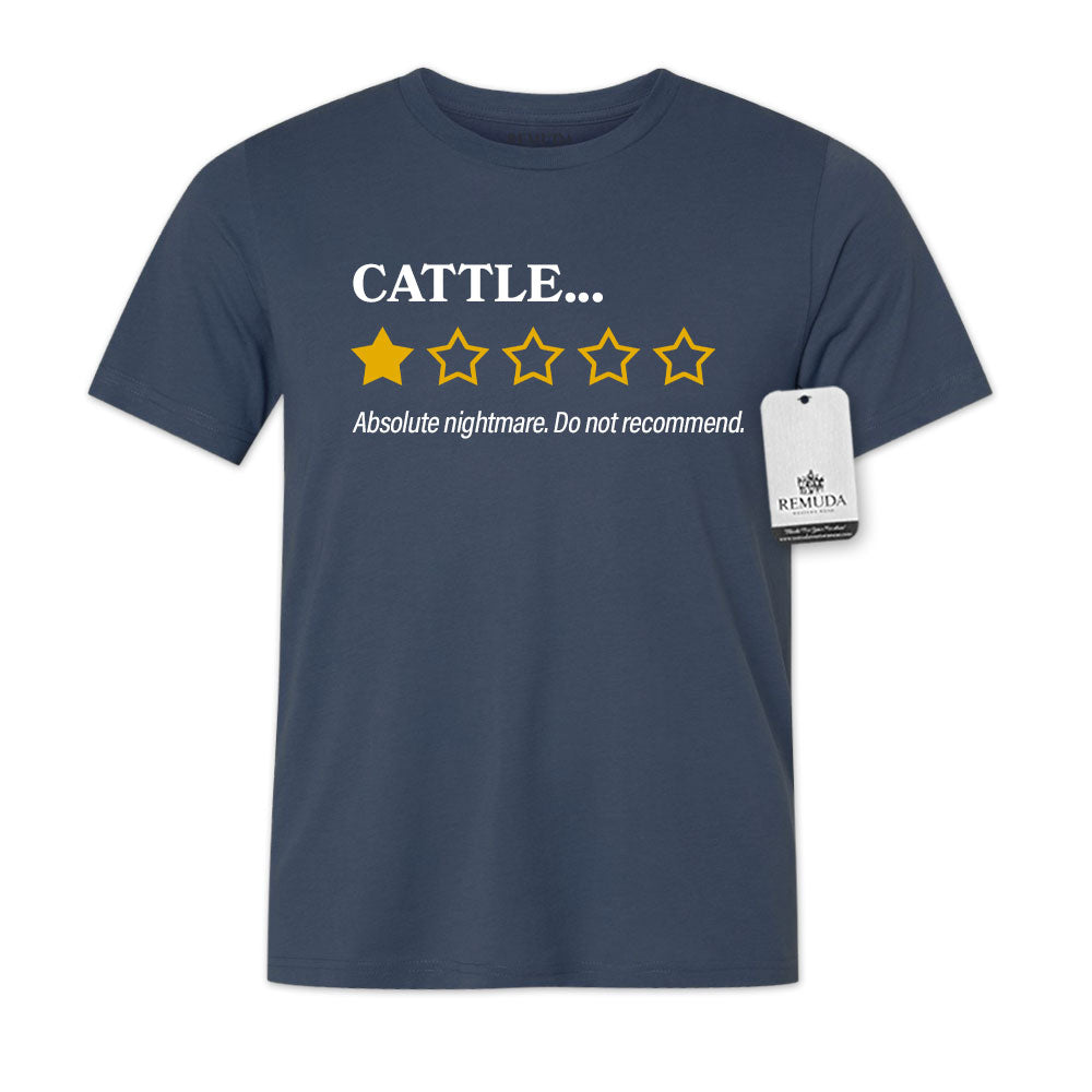 Star Ratings - Adult Unisex Western Tee T-Shirt