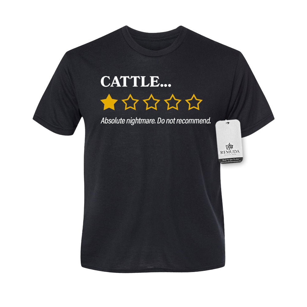 Star Ratings - Adult Unisex Western Tee T-Shirt