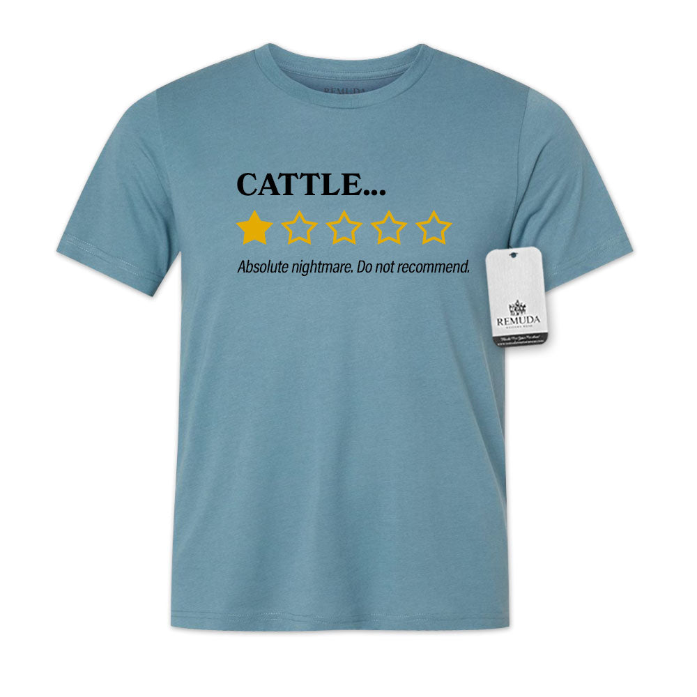 Star Ratings - Adult Unisex Western Tee T-Shirt