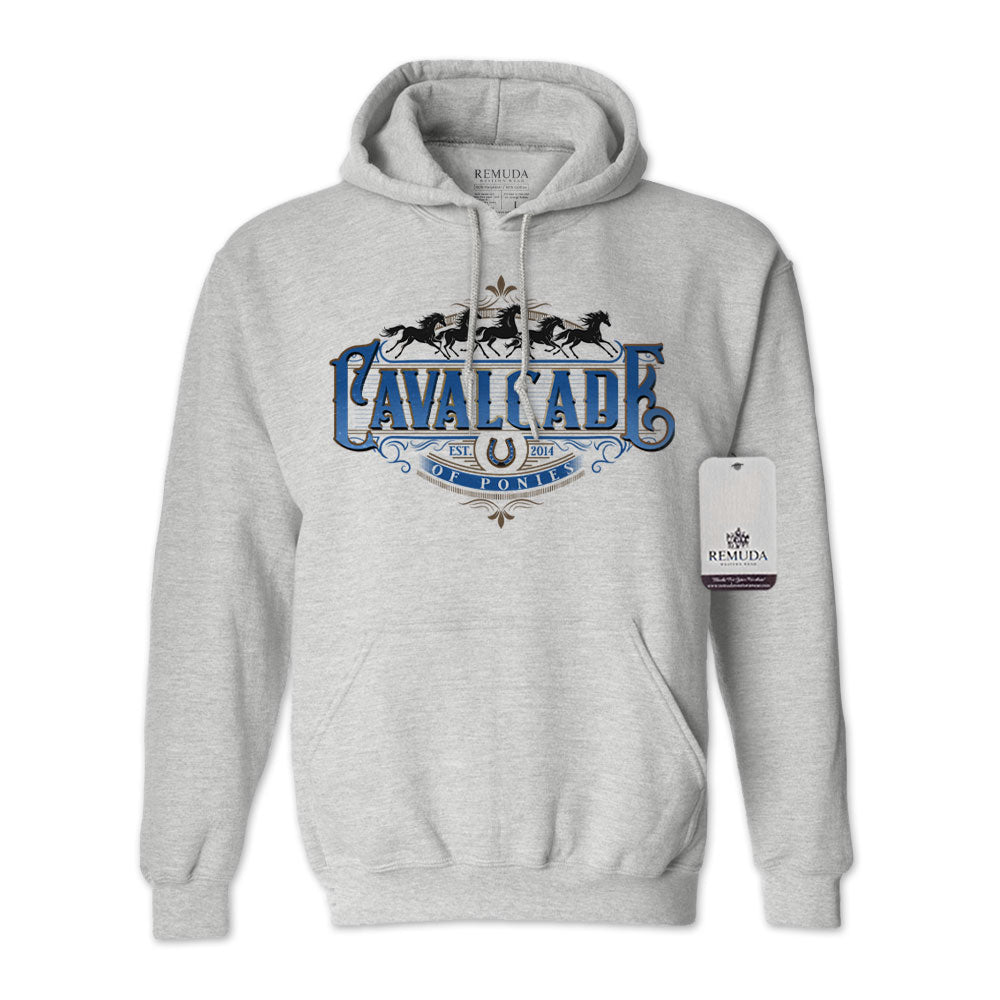 Cavalcade Of Ponies (Ornate) - Adult Unisex Hoodie