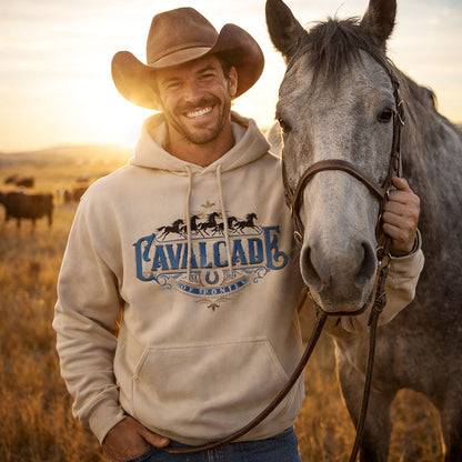 Cavalcade Of Ponies (Ornate) - Adult Unisex Hoodie