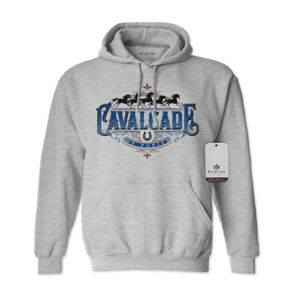 Cavalcade Of Ponies (Ornate) - Adult Unisex Hoodie