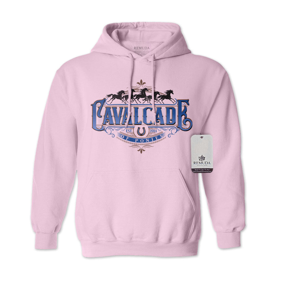 Cavalcade Of Ponies (Ornate) - Adult Unisex Hoodie