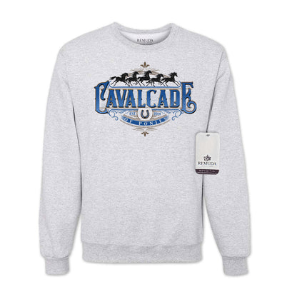 Cavalcade of Ponies (Ornate) - Adult Unisex Sweatshirt