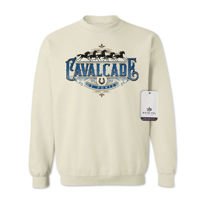Cavalcade of Ponies (Ornate) - Adult Unisex Sweatshirt