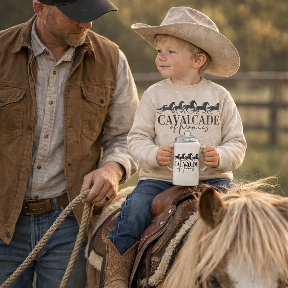 Cavalcade Of Ponies - Infant & Toddler Sippy Cup