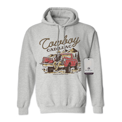 Cowboy Cadillac - Adult Unisex Western Hoodie