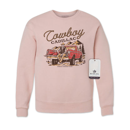 Cowboy Cadillac - Adult Unisex Western Sweatshirt
