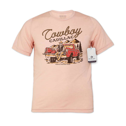 Cowboy Cadillac - Adult Unisex Western Tee T-Shirt