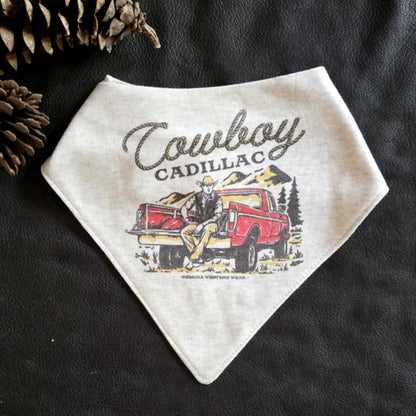 Cowboy Cadillac Infant / Toddler Western Bandana Bib