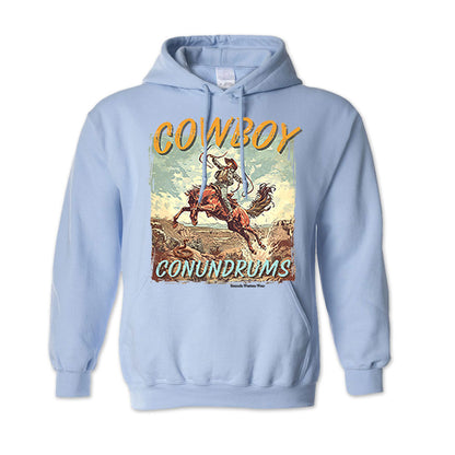 Cowboy Conundrums -  Adult Unisex Western Pullover Hoodie