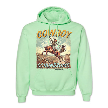 Cowboy Conundrums -  Adult Unisex Western Pullover Hoodie