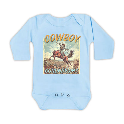 Cowboy Conundrums - Infant Western One Piece Romper