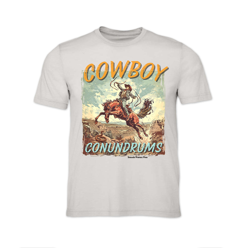 Cowboy Conundrums Adult Unisex Western Tee T-Shirt