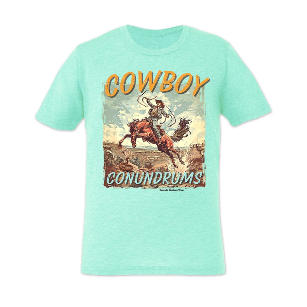 Cowboy Conundrums Adult Unisex Western Tee T-Shirt