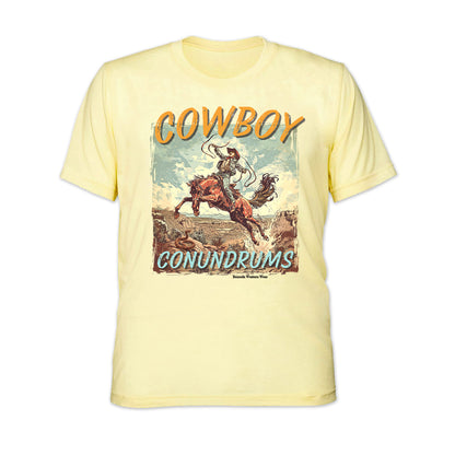 Cowboy Conundrums Adult Unisex Western Tee T-Shirt