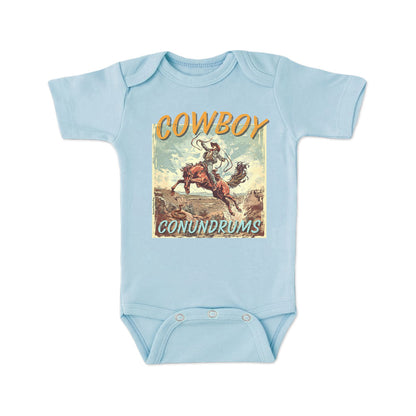 Cowboy Conundrums - Infant Western One Piece Romper