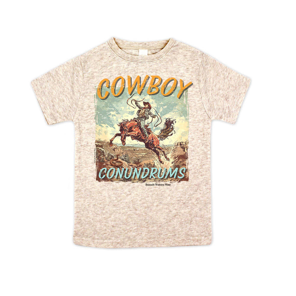 Cowboy Conundrums Toddler Western Tee