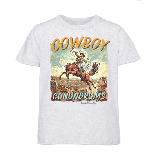 Cowboy Conundrums Youth Western Tee