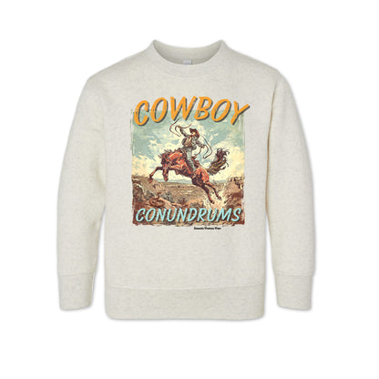 COWBOY CONUNDRUMS Western Toddler Sweatshirt