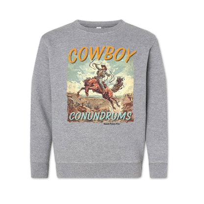 Cowboy Conundrums - Western Youth Sweatshirt