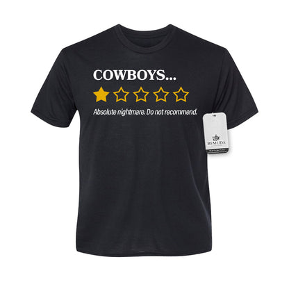 Star Ratings - Adult Unisex Western Tee T-Shirt